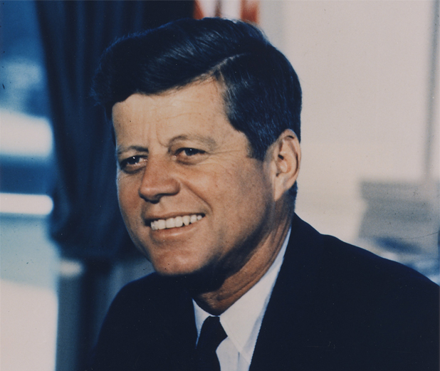 Portrait Photograph, President John F. Kennedy. 