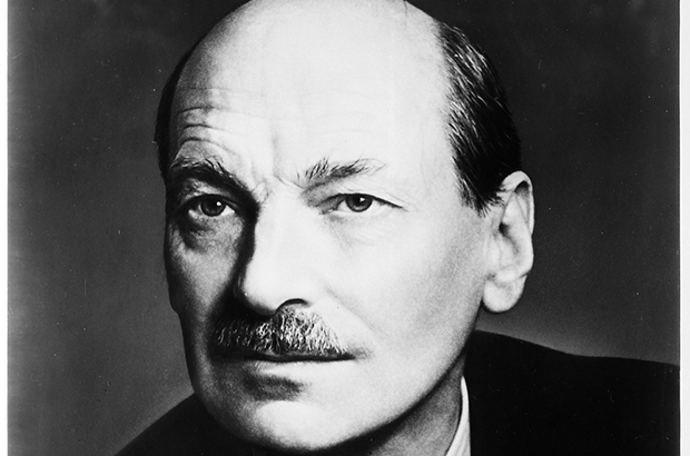 Portrait of Clement Attlee (The National Archives reference INF 14/19)