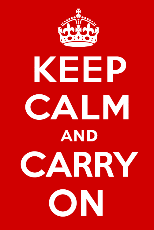 keep calm and carry on history