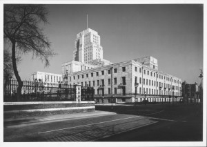 The 1930s design makes Senate House an imposing structure.