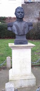 Bust of Bernado O'Higgins, Richmond Bridge, Surrey