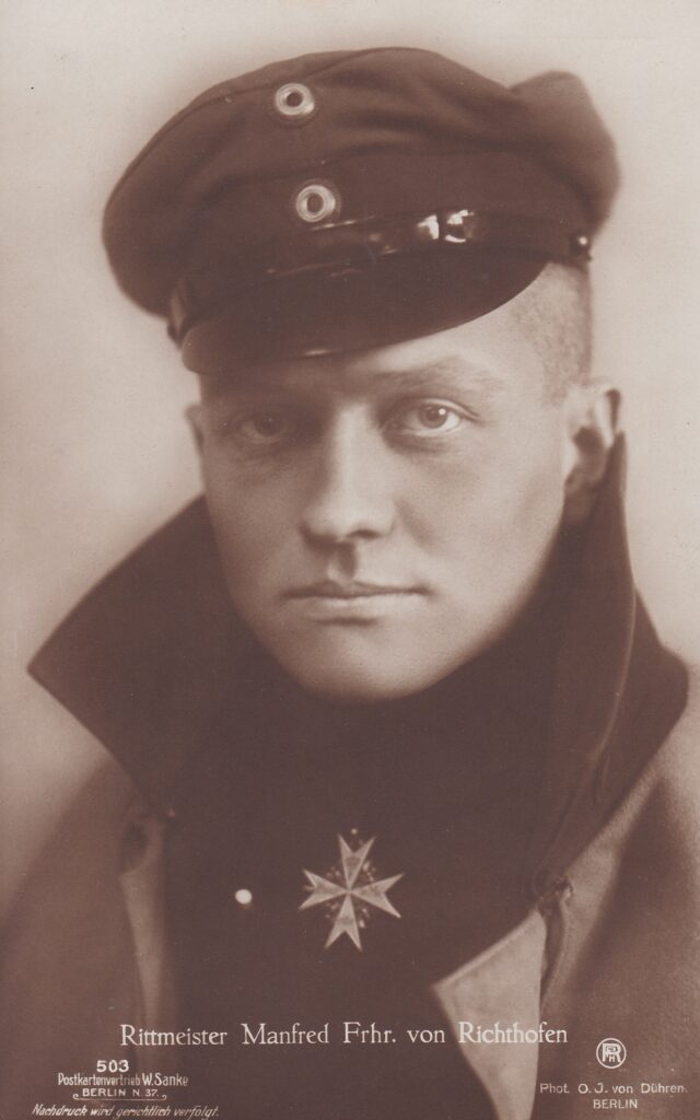 Portrait of Red Baron, also known as Baron Manfred von Richthofen