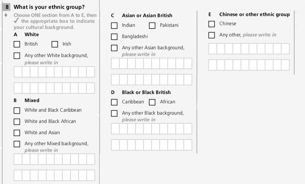 50 years of collecting ethnicity data – History of government