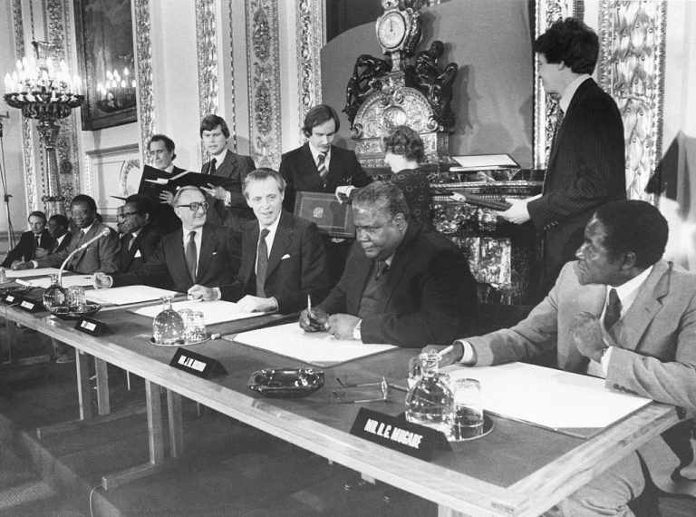 The Lancaster House Agreement 40 years on History of government